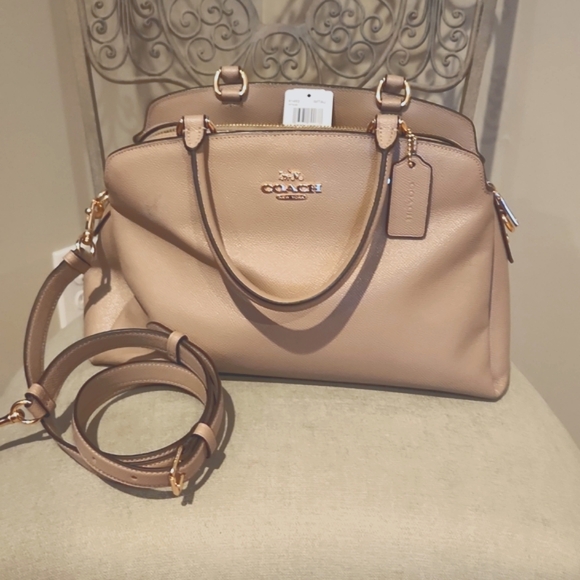 Coach 91493 Lillie Carryall in Taupe - Picture 1 of 8